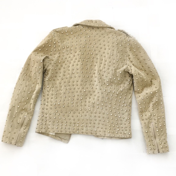 Suede Jacket Spiked